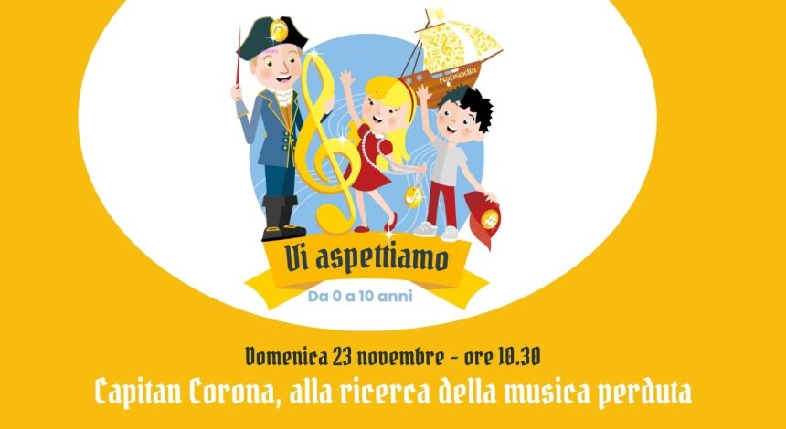 Capitan Corona: un’avventura sonora per bambini a Morbio Inferiore