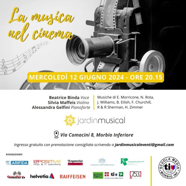 Concerto colonne sonore Morbio Inferiore